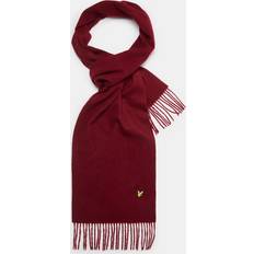 Man - Rood Sjaals Lyle & Scott Lambswool Scarf