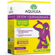 Control de Peso y Desintoxicación Aquilea Detox + Quemagrasas 10 Sticks