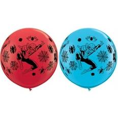 Qualatex Riesenluftballon spiderman 90cm 36" 2 stück helium ballon luftballon