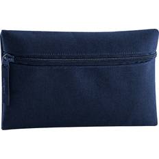Pencil Case Quadra Classic Zip Up Pencil Case Pack of 2 Navy One Size