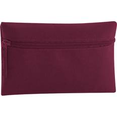 Cheap Pencil Case Quadra Classic Zip Up Pencil Case Pack of 2 One Size Burgundy