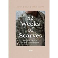 Bøger 52 Weeks of Scarves Laine (Hæftet)