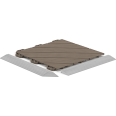 Hestraplattan Golvplatta Deck45 Soft Brown 11-pack