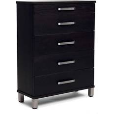 Oscarssons Möbel Nadja H93 B70 Sortbejdset Eg Kommode 70x93cm