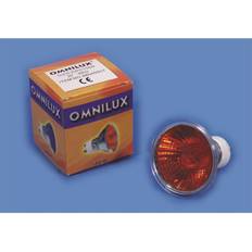 Omnilux GU-10 230V 50W rød