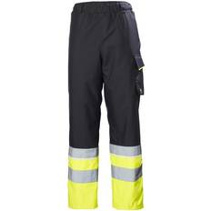 5XL Work Pants Uc-Me Winter Pant - Hi Vis Yellow/Ebony