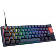 Blau - Gamingtastatur Tastaturen Ducky One 3 Cosmic Blue Mini