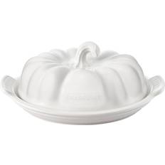 Freezer Safe Butter Dishes Le Creuset Glazed Figural Pumpkin Butter Dish