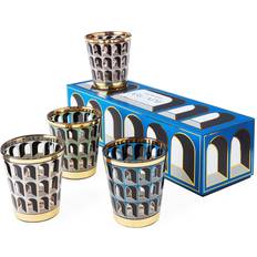 Goud Drinkglazen Jonathan Adler Arcade vannglass 4 pk Drikkeglass