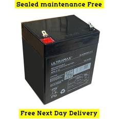 Ultramax 12v 5.4ah valve regulated lead-acid battery