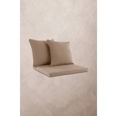 Jotex Stolehynder Jotex MENTON hyndesæt lænestol Stolehynde Beige, Naturfarvet