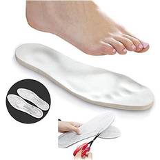 White Insoles The Home Fusion Company Memory Foam Insoles Orthopedic Inner Soles Shoes Feet Foot Orthopedic Footwear