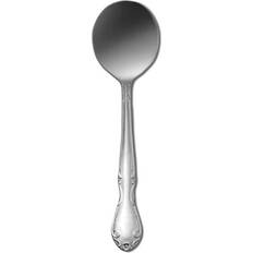 Gray Long Spoons Oneida Delco 18/0 Steel Melinda III Bouillon Long Spoon