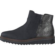 Vetoketju Chelsea-saappaat Rieker Chelsea Boots - Musta