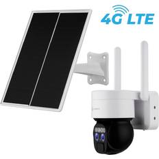 lte ptz zoom sirene 6w solarpanel pir