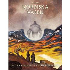 Sagan om berget som försvann Nordiska väsen (Inbunden)