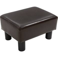 Fußhocker Homcom Rechteckiger Fußhocker