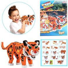 IQ Puzzels Toi Toys 3D Puzzel Constructiefoam Tijger