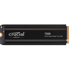 Discos duros Crucial T500 with Heatsink CT2000T500SSD5 2TB