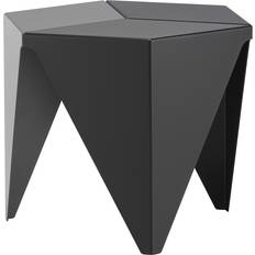 Grigio Tavolini Vitra Prismatic Beistelltisch Dunkelgrau 41x47.4x37.5 cm Tavolino