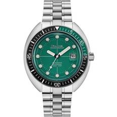 Bulova Vuxen Armbandsur Bulova F100 TRIBUTE Grön Silvrig