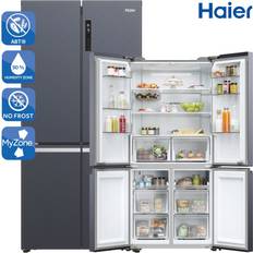 Haier Freistehende Gefriergeräte Gefrierschränke Haier HCR5919ENMB Kühl-Gefrier-Kombination