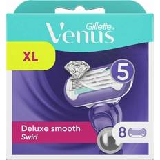Gillette venus barberblade 8 stk Gillette Venus Deluxe Smooth Swirl Barberblade 8 Stk