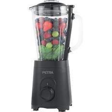 Bicchieri Frullatore Petra PT5531MBLKVDE Frullatore A Caraffa In Vetro Nero
