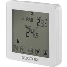 Gulvvarmetermostater på tilbud Sygonix Touch 2 Indbygningsrumtermostat Ugeprogram 1 til 70 °C SY-4961570
