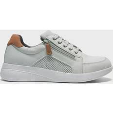 hvid sko nubuck