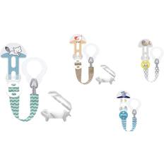 Mam Schnullerketten Mam Clip-It with Length Regulator 6pcs