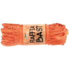 Orange Garne Glorex Raffia-Bast orange, 50 g