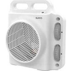 Prise secteur Ventilateurs sur Pied Taurus Soufflant 2000 W Blanc Supra