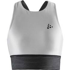 Dame - Kort Toppe Craft UNTMD Cropped X-singlet Kvinder Ash