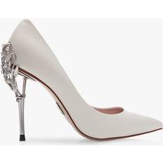Moda In Pelle Ilari Ivory Leather Pumps - Nude