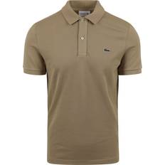 Lacoste Beige Polo Shirts Lacoste Polo Shirt Pique Beige