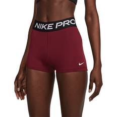 Ropa NIKE Pro 3" Korte Træningstights Dame Bordeaux