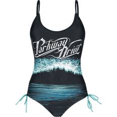 Parkway Drive EMP Signature Collection Swimsuit black blue white