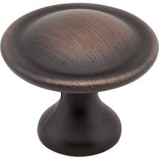 Building Materials Elements 647 Watervale 1-1/8 Mushroom Cabinet Knob Oil 1