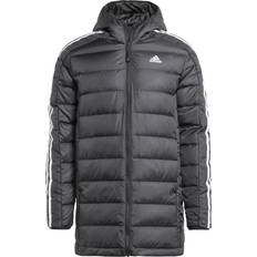 Adidas Essentials 3-Stripes Hooded Veste - Black