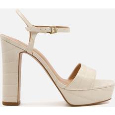 Dune London Schuhe Dune London 'Matche' Leather Sandals Ecru