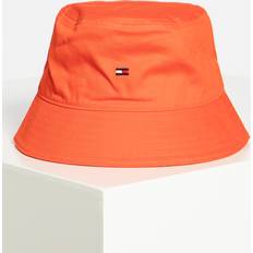 Man - Orange Hats Tommy Hilfiger Flag Bucket Hat Orange