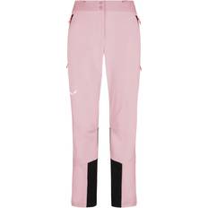 Pink - Skiløb Bukser Salewa Women's Sella DST Pants Ski Touring Bukser - Pink