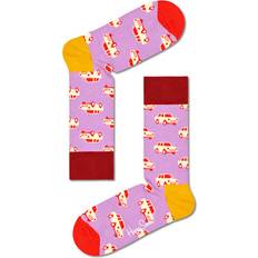 Happy Socks Paars Sokken Happy Socks Car Print - Multi