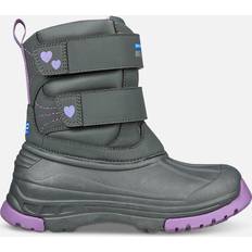 27½ Vintersko Børnesko Skechers Girls Snow Slopes Rainier Days Gylv Grey Lavendel 27,5