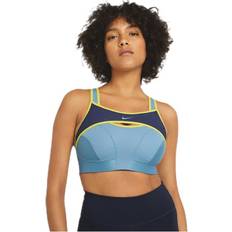 Nike Alpha UltraBreathe Bra Blue, Female, Tøj, Sports-bh, Løb, Blå