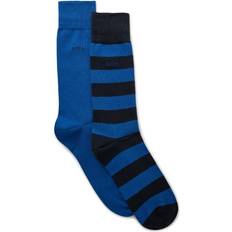 HUGO BOSS Undertøy HUGO BOSS Strømper 2P RS Block CC Socks Blå 43/46