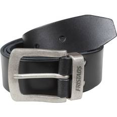 Herr - Skinn Skärp Fristads Leather Belt - Black