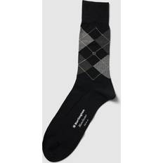 Burlington Strømper Burlington Manchester Mercerised Cotton Sock Black 40/46 * Kampagne *