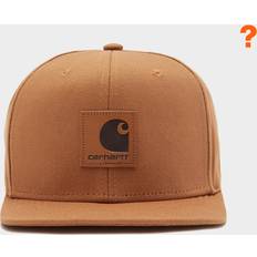 Carhartt WIP Accessoarer Carhartt WIP Logo Cap Cotton Canvas Hamilton Brown